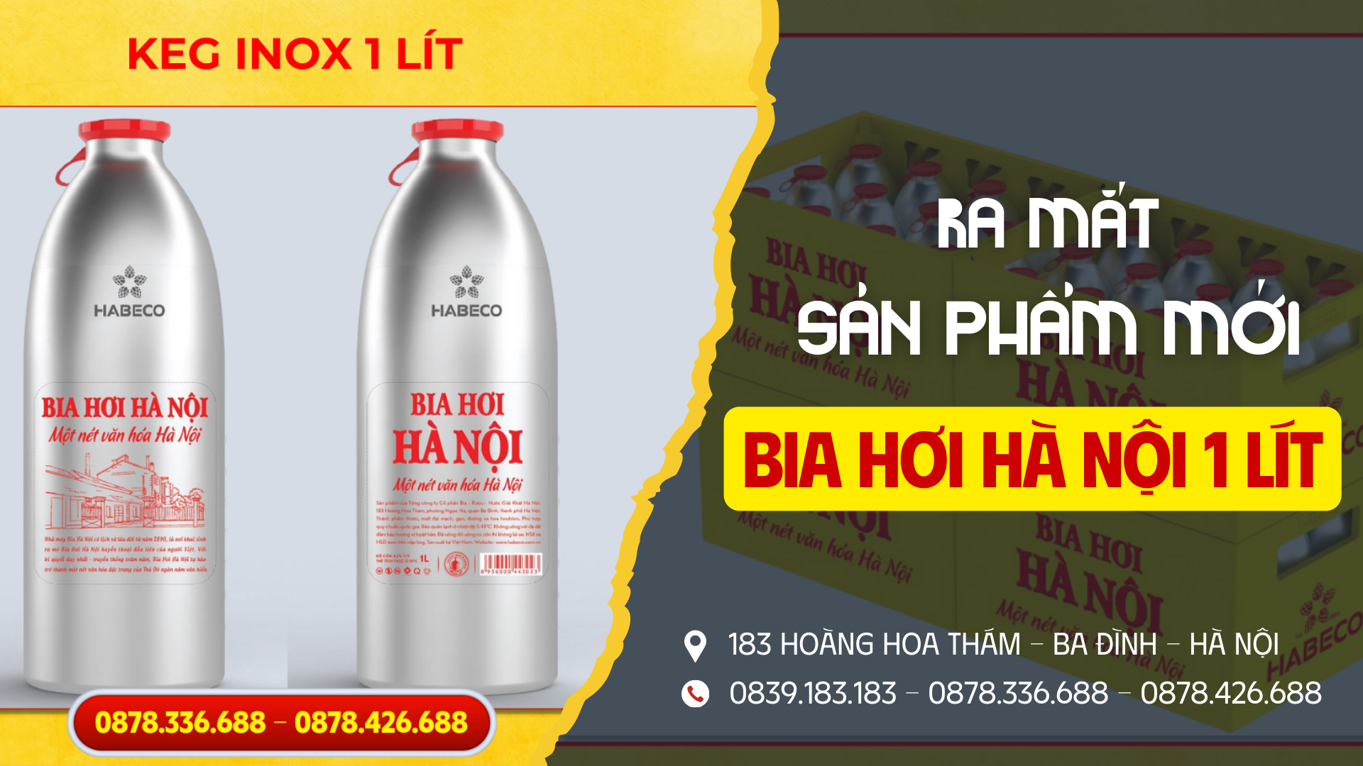 1 LÍT BIA HƠI HÀ NỘI - CƠ HỘI VÀNG TĂNG DOANH THU QUÁN NHẬU 2025